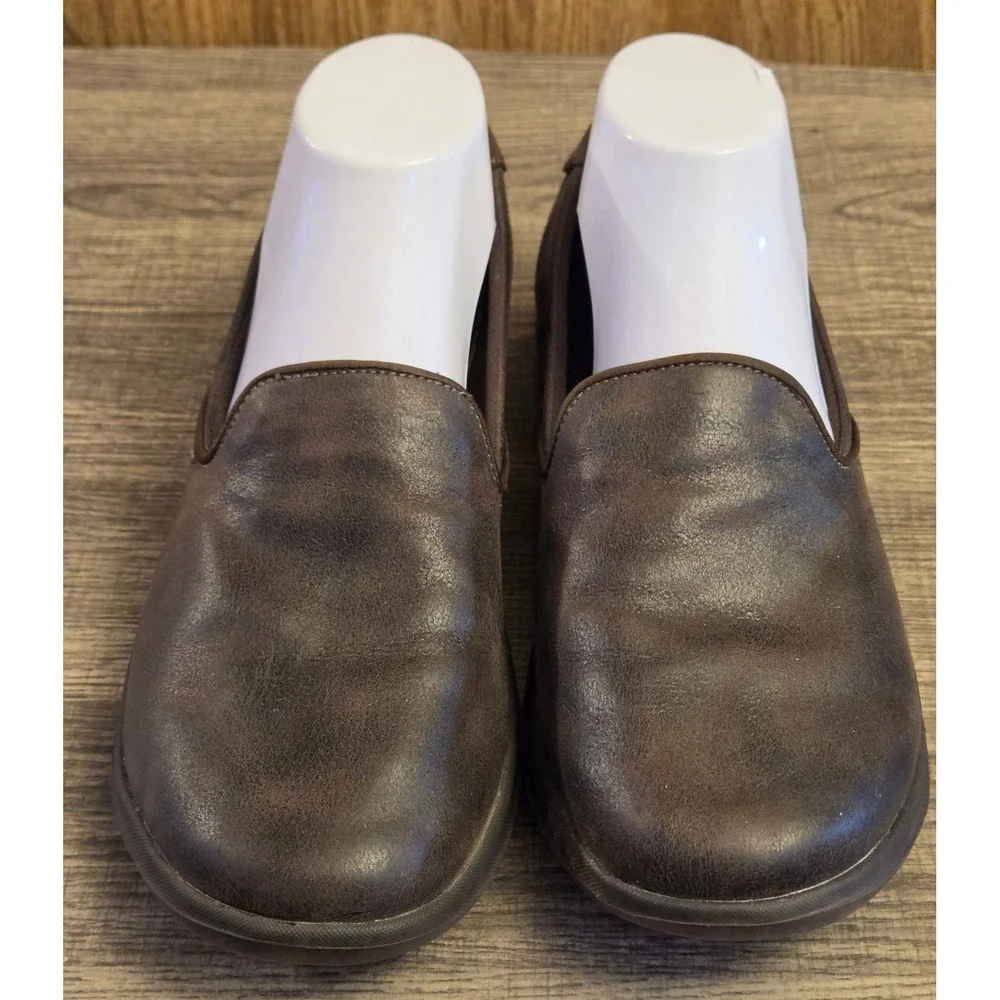 Skechers Go Walk Lite Queenly Loafer Shoes Womens Size 8.5‎ Brown